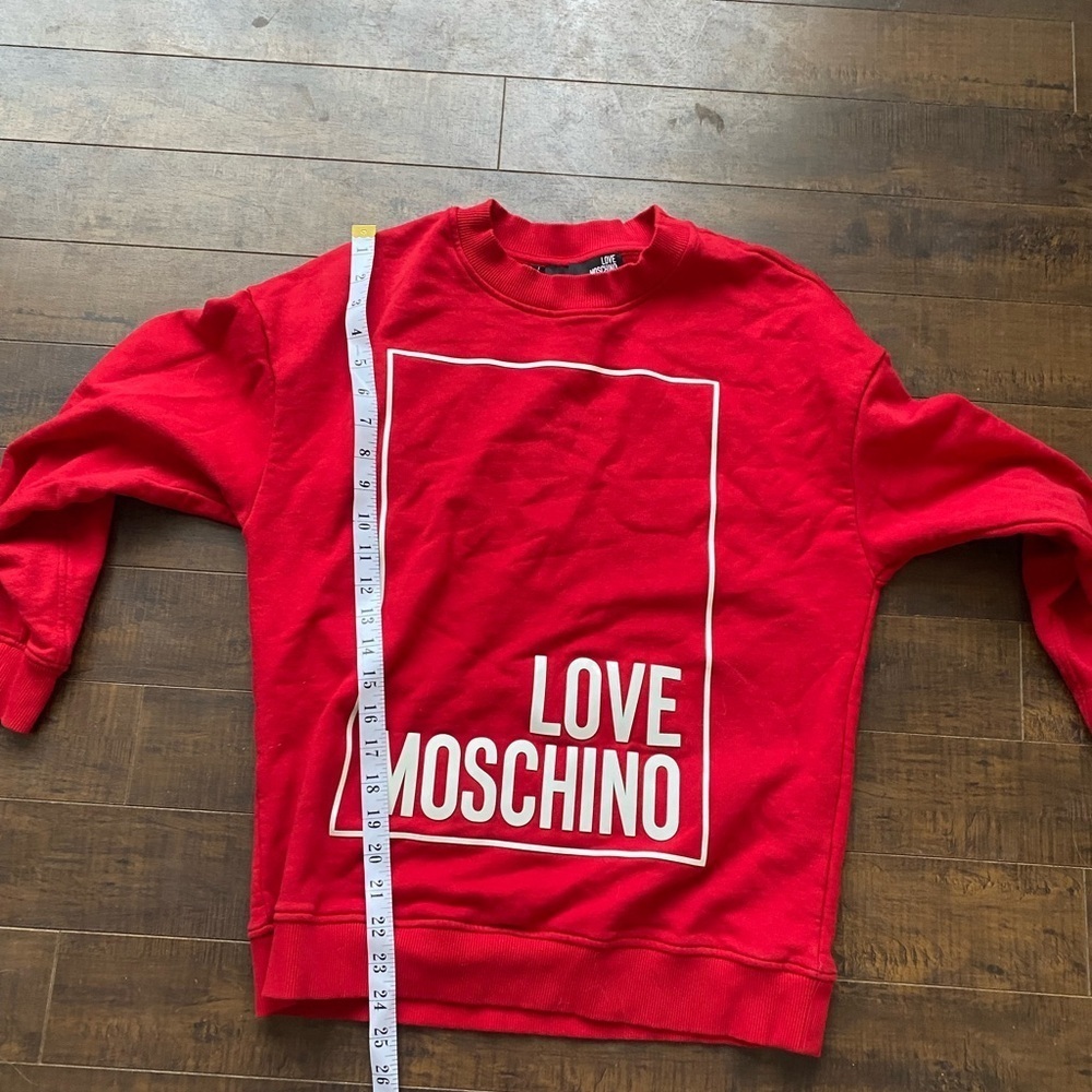 Love Moschino Graphic Print crewneck pullover - Picture 6 of 12
